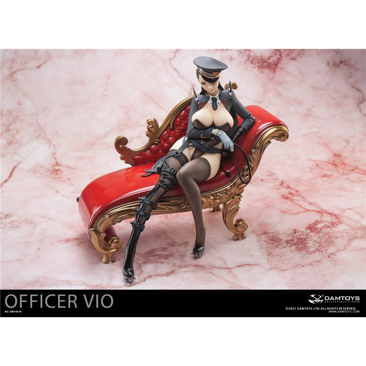 [Boutique] Ready Stock DAMtoys DMF007 1/7 Officer Vio Grey Version Red Version Figure