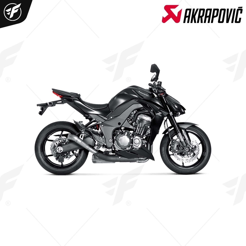 ท่อสูตร/ท่อแต่ง/ท่อไอเสีย Akrapovic Z1000 slip megaphone : for Kawasaki Z1000 2010-2020/Z1000 Sx 201
