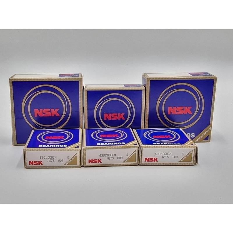 10个NSK Ball Bearing，NSK No.6201 6202 6203 6300 6301