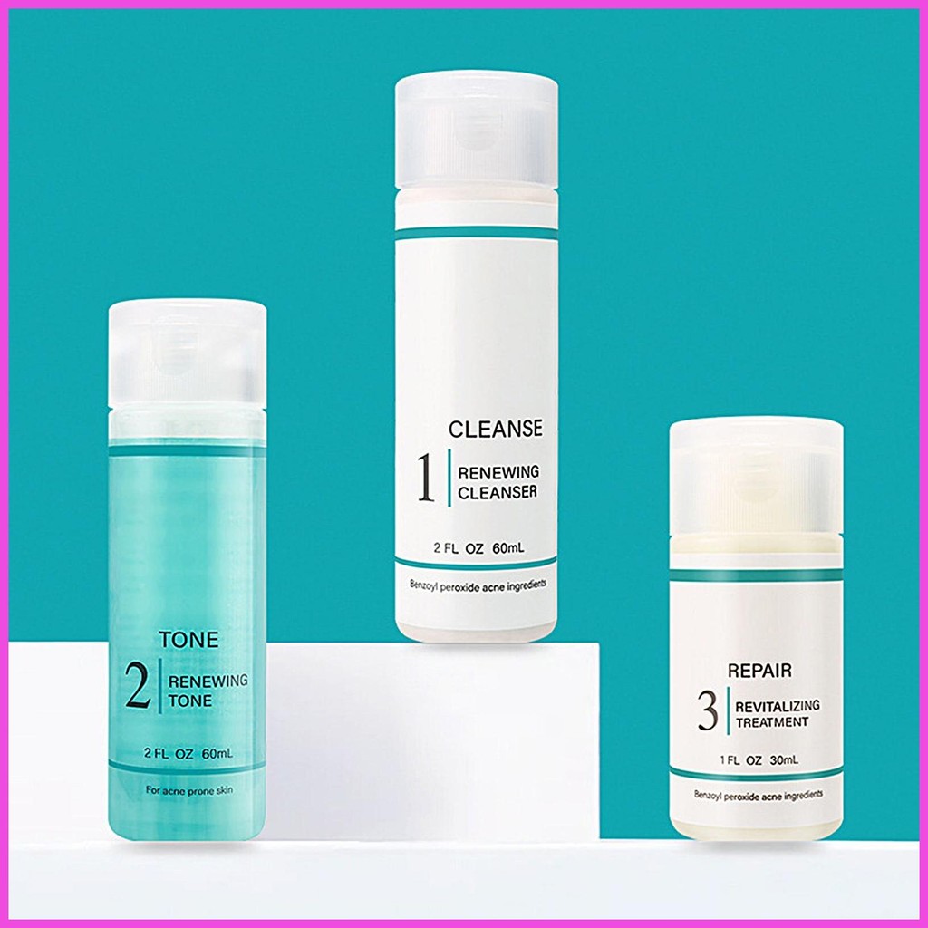 Pimple Cream Pimple Cream Facial Cleanser Kit Moisturizing Blemish Skin Care ผลิตภัณฑ์ทําความสะอาดผิ