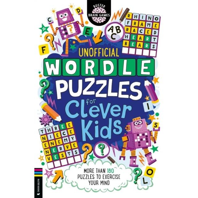 Wordle Puzzles for Clever Kids - ปริศนามากกว่า 180 เล่มเพื่อออกกําลังกายจิตใจของคุณโดย Chris Dickaso