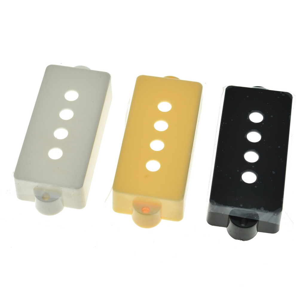 KAISH 4 ชิ้น P Bass Pickup ครอบคลุม 4 สายไฟฟ้า Bass Pickup สําหรับ Precision Bass P Bass กีตาร์
