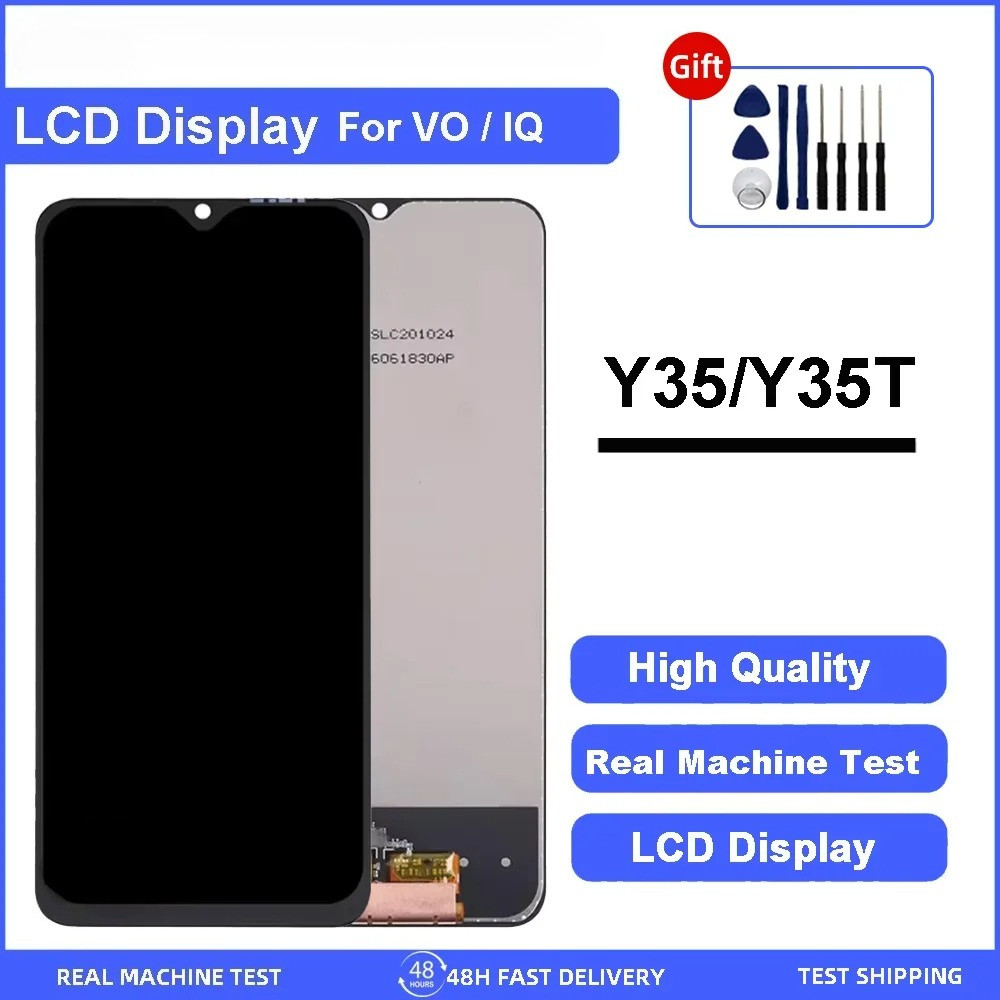 หน้าจอ LCD สําหรับ VIVO Z5X Z6 Z1PRO Y35 + Y36T Y37 V1911A V2230A V2279A จอแสดงผล Touch แผง LCD เปลี