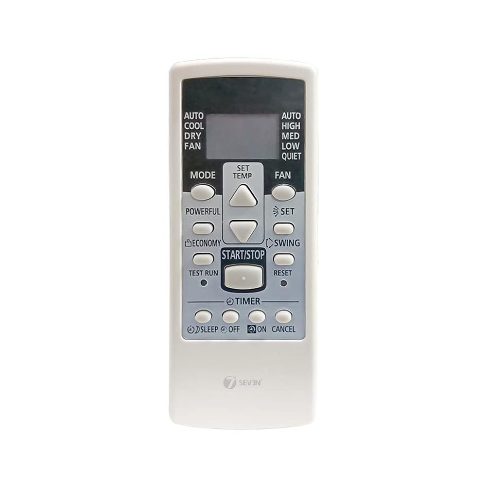7SEVEN® ใช้งานร่วมกับ O General AC Remote รุ่น AR-RCE2E เหมาะสําหรับเครื่องปรับอากาศแยกหรือหน้าต่าง 