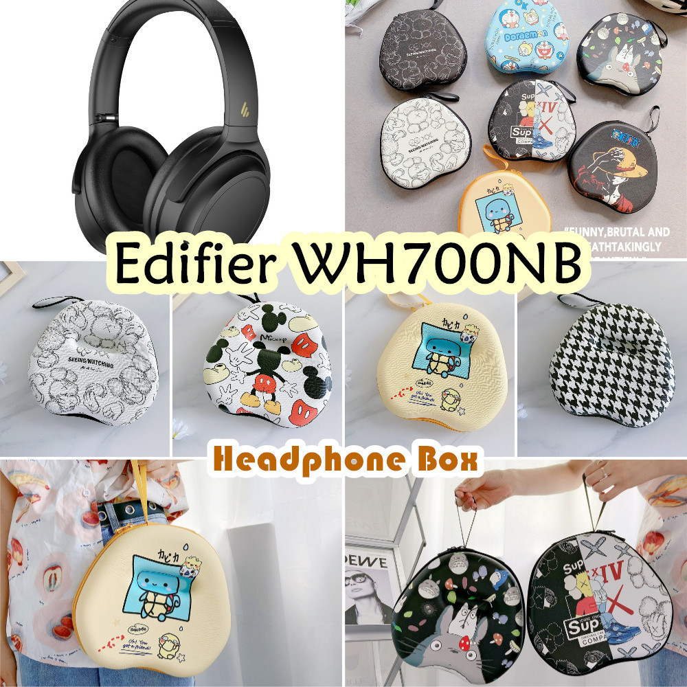 ส่วนลด สําหรับ Edifier WH700NB เคสหูฟังการ์ตูนสร้างสรรค์กระเป๋าเก็บชุดหูฟังกล่องปลอก