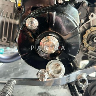 น็อตอุดจานไฟ แบบหลบประคองข้อเหวี่ยง สำหรับ W125(2005-2022) ม…