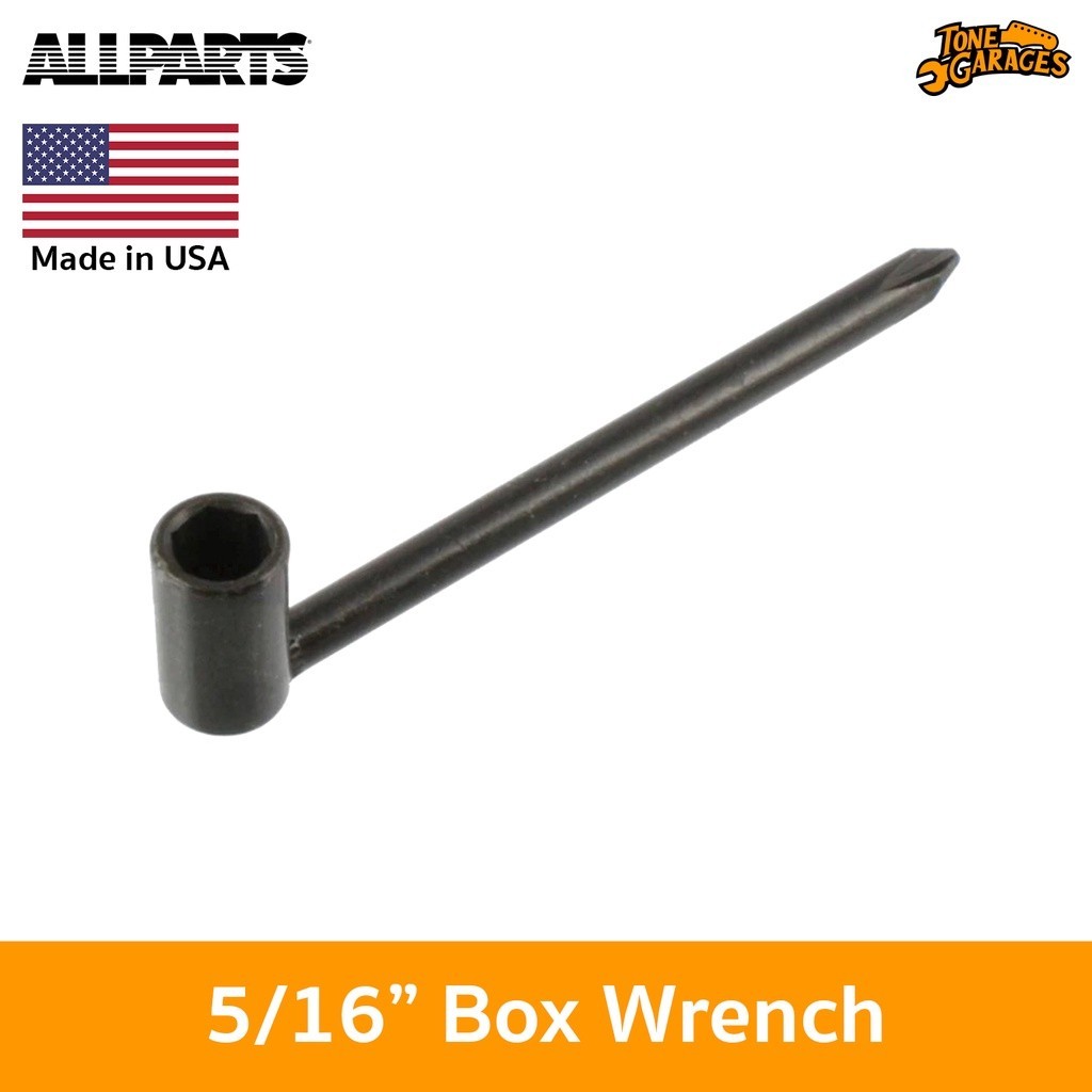 Allparts 5/16" Box Wrench LT-4216-000 เหล็กขันคอ พร้อมไขควงสี่แฉก Made in USA