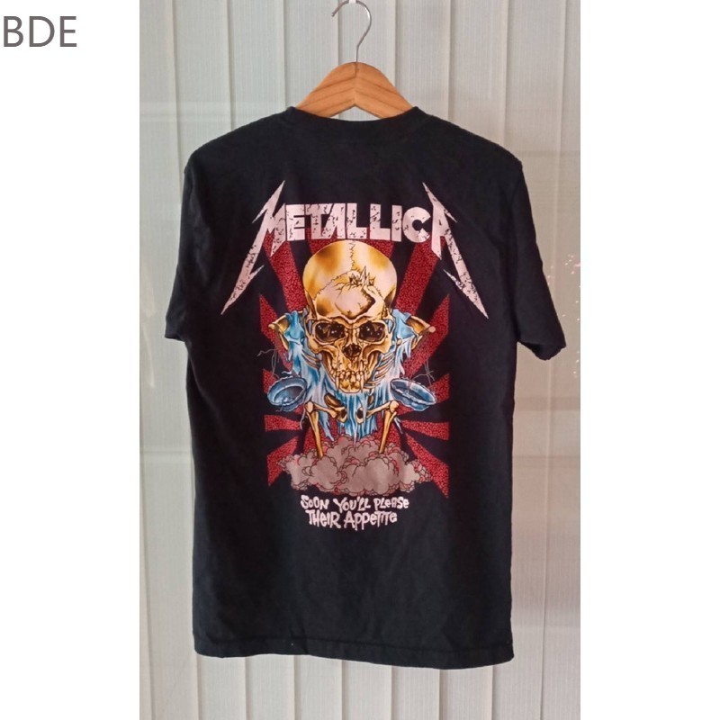 (Exclusive short sleeve)♞Metallica 90s vintage t-shirt oversized