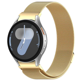 Milanese Loop สําหรับ Samsung Galaxy Watch 7 6 5 4 40/44 มม.5Pro สร้อยข้อมือโลหะสําหรับ Galaxy Watch 4 6 คลาสสิก 47 มม.43 มม.