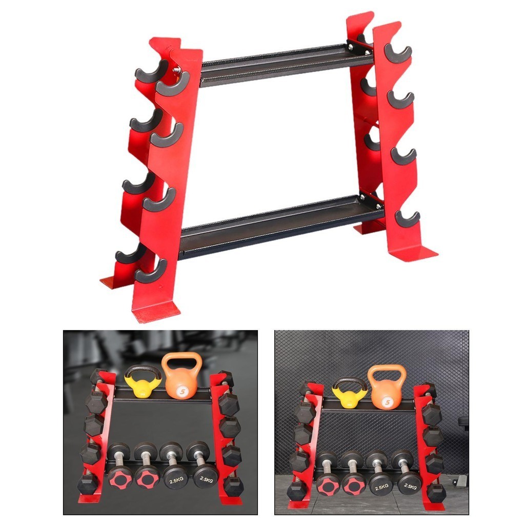 [mibum01eb] ชั้นวางดัมเบล Stand Dumbbell Weight Rack Saver Space Mopping Dumbbell Storage Rack สําหร