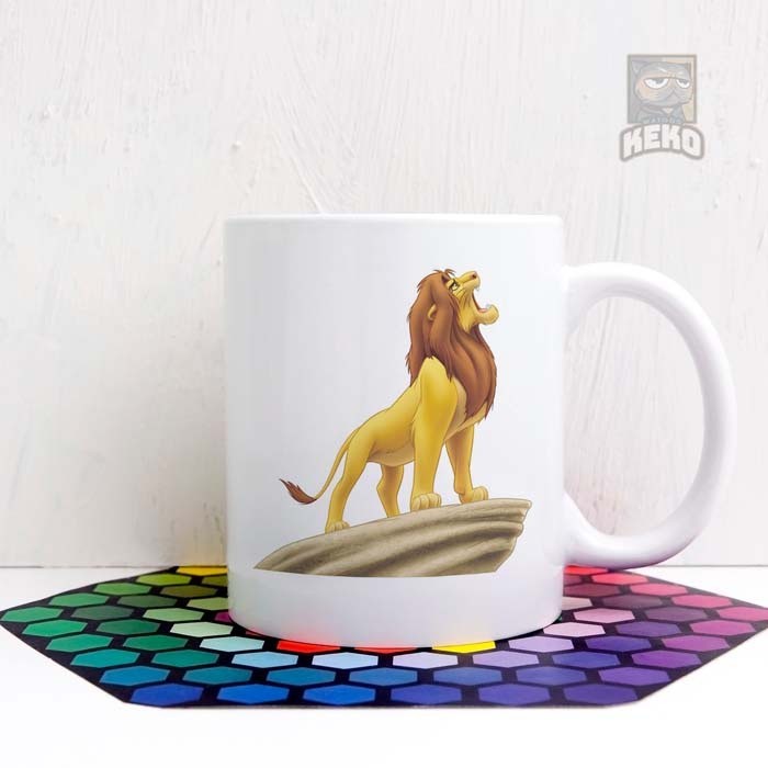 แก้วมัคลายเซรามิก Disnep Lion King Mufasa Keko