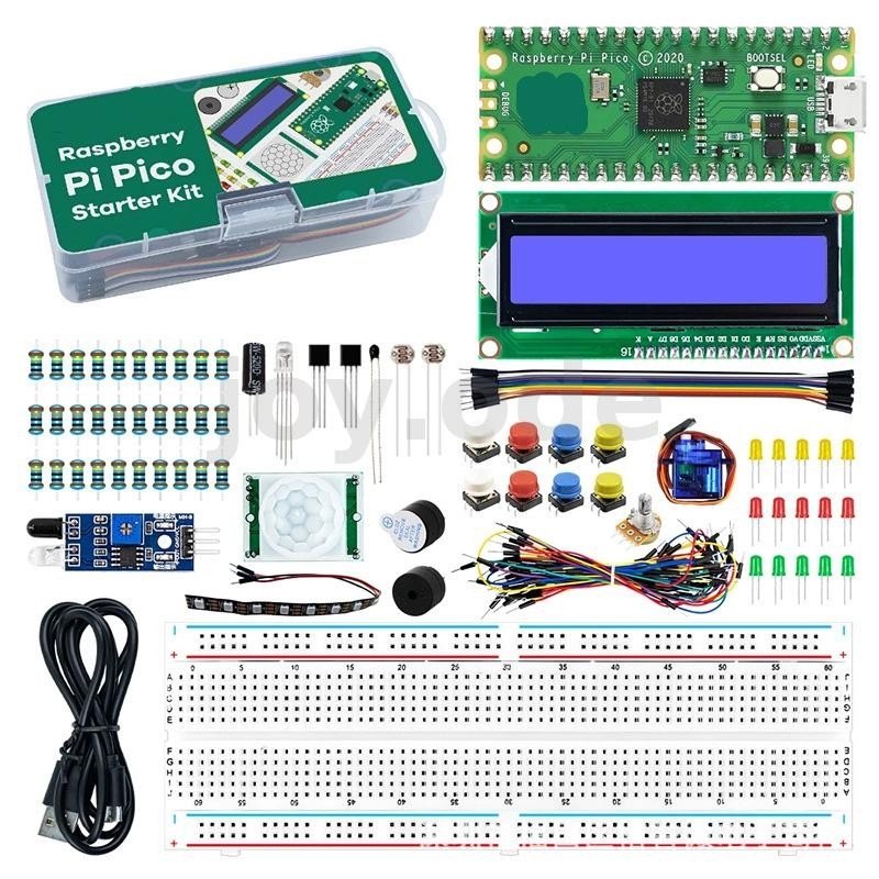 เข้ากันได้กับ Raspberry Pi RPi PICO RP2040 ชุดบอร์ดพัฒนาชุดเริ่มต้น