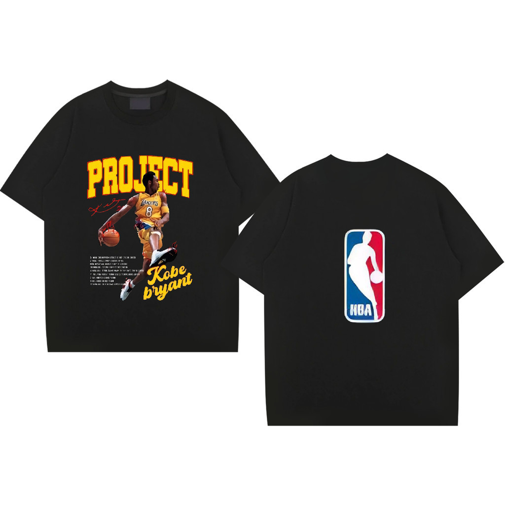 NBA แบบอเมริกันโบราณ บาสเกตบอล สบายๆ กีฬา แฟชั่น เสื้อยืด