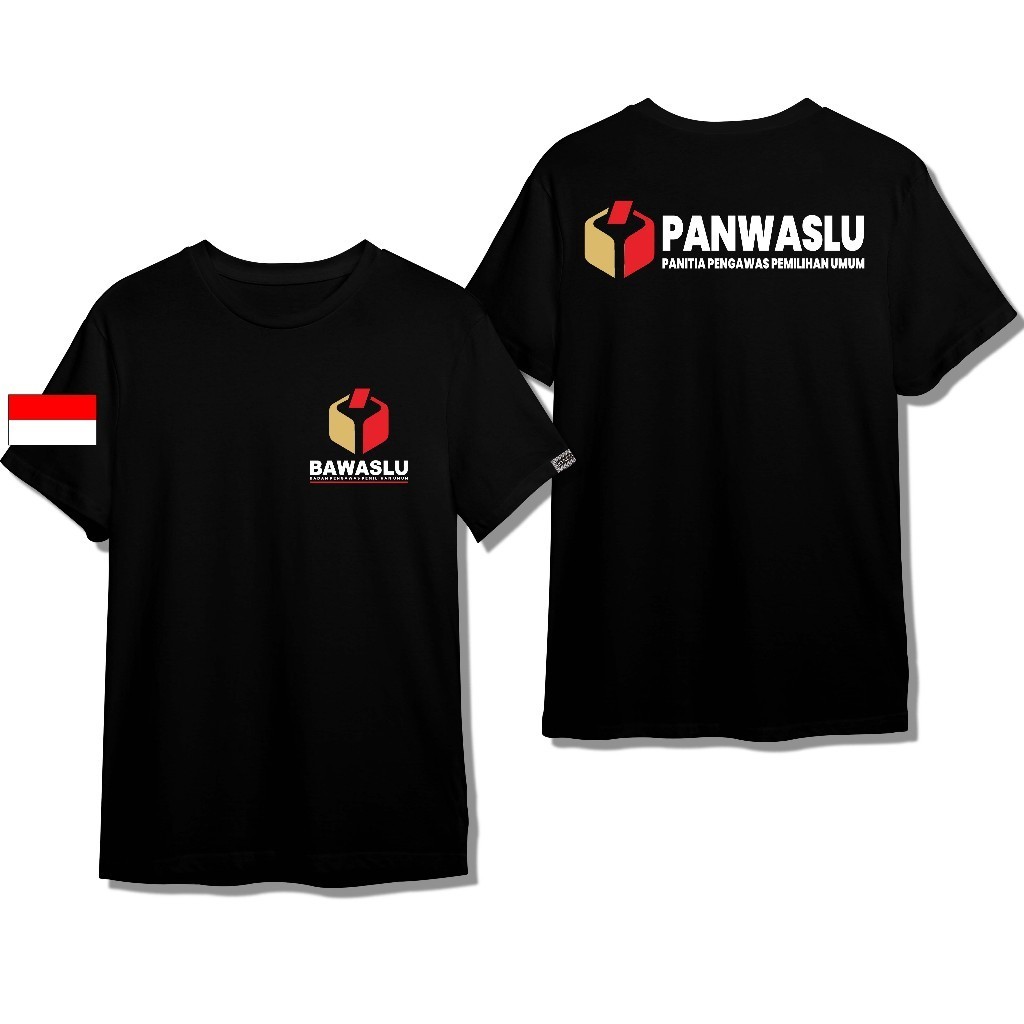 เสื้อยืด Panwaslu การเลือกตั้งทั่วไป Supervisory Committee 2024 ส่วนภูมิภาค Head Election Committee 