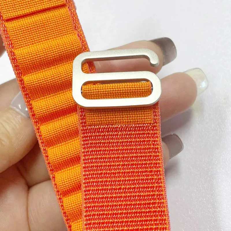 Alpine Loop สําหรับ Samsung galaxy watch Ultra 7 สายไนลอนผู้ชายผู้หญิงกีฬา Watchband สายรัดข้อมือสําหรับ Samsung galaxy Watch Ultra7