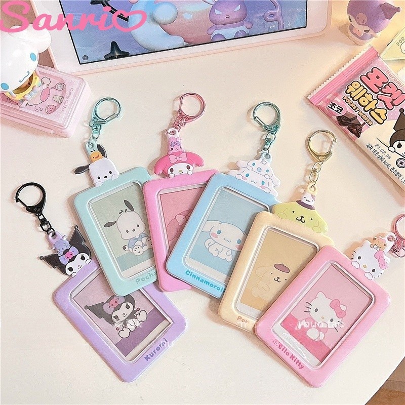Sanrio Bus Kaka Set ชุดป้องกันสอบโรงเรียน Love Bean ของตกแต่งแขวน