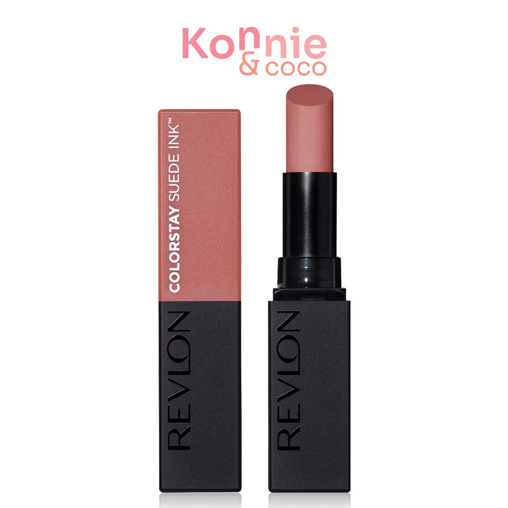 REVLON Colorstay Suede Ink 2.55g เรฟลอน ลิปสติกเนื้อแมท.