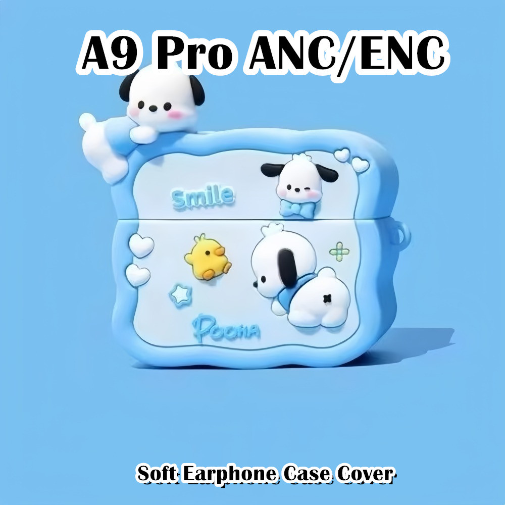 จัดหาโดยตรง สําหรับ A9 Pro ANC/ENC เคสซิลิโคนอ่อนนุ่มหวานและน่ารักเคสหูฟังการ์ตูน NO.2
