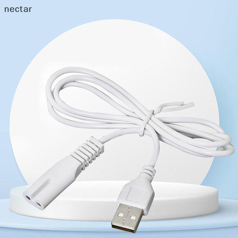 Tar สาย USB สายชาร์จชุด 5V ไฟฉายเครื่องโกนหนวดปัตตาเลี่ยนผมรูลวด 1.8 N