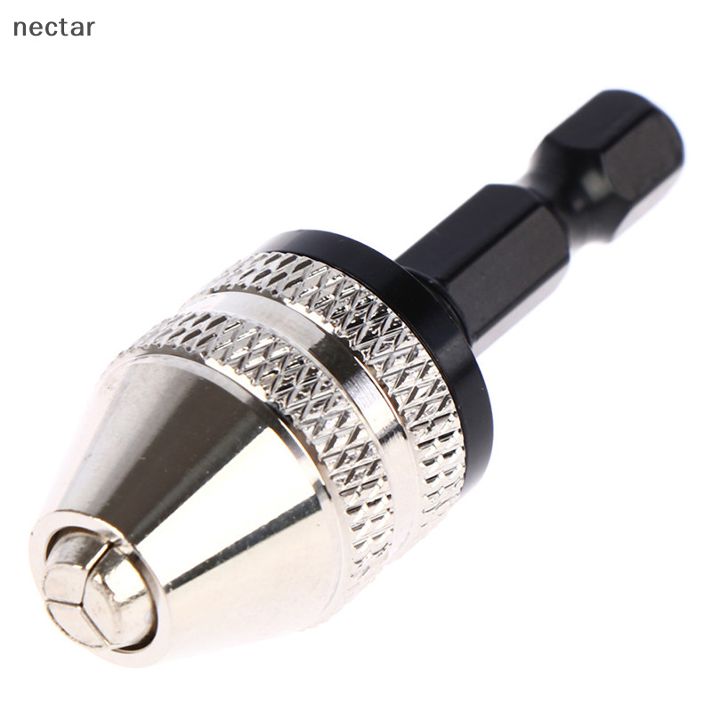 Tar 1/4 Hex Shank Keyless เจาะ Chuck Quick เปลี่ยนอะแดปเตอร์แปลงเจาะอะแดปเตอร์ N