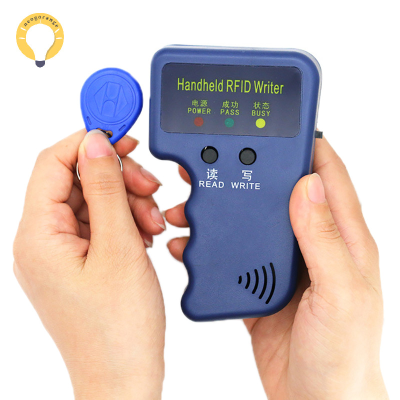 [neogrange] 125khz Rfid Card Reader Rfid Copier Duplicator Key Writer Programmer ID Card Clamer Programmer Writable Key Cards TH