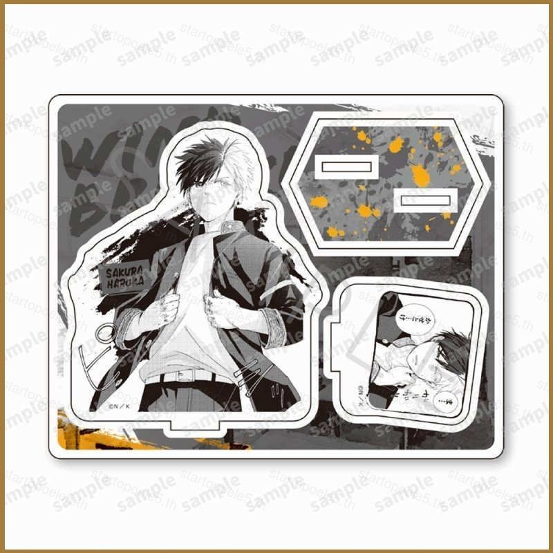 Sta5 Wind Breaker Haruka Sakura Hayato Suo วัสดุอะคริลิคป้าย UP อะนิเมะรุ่นของเล่นขาตั้งแผ่น