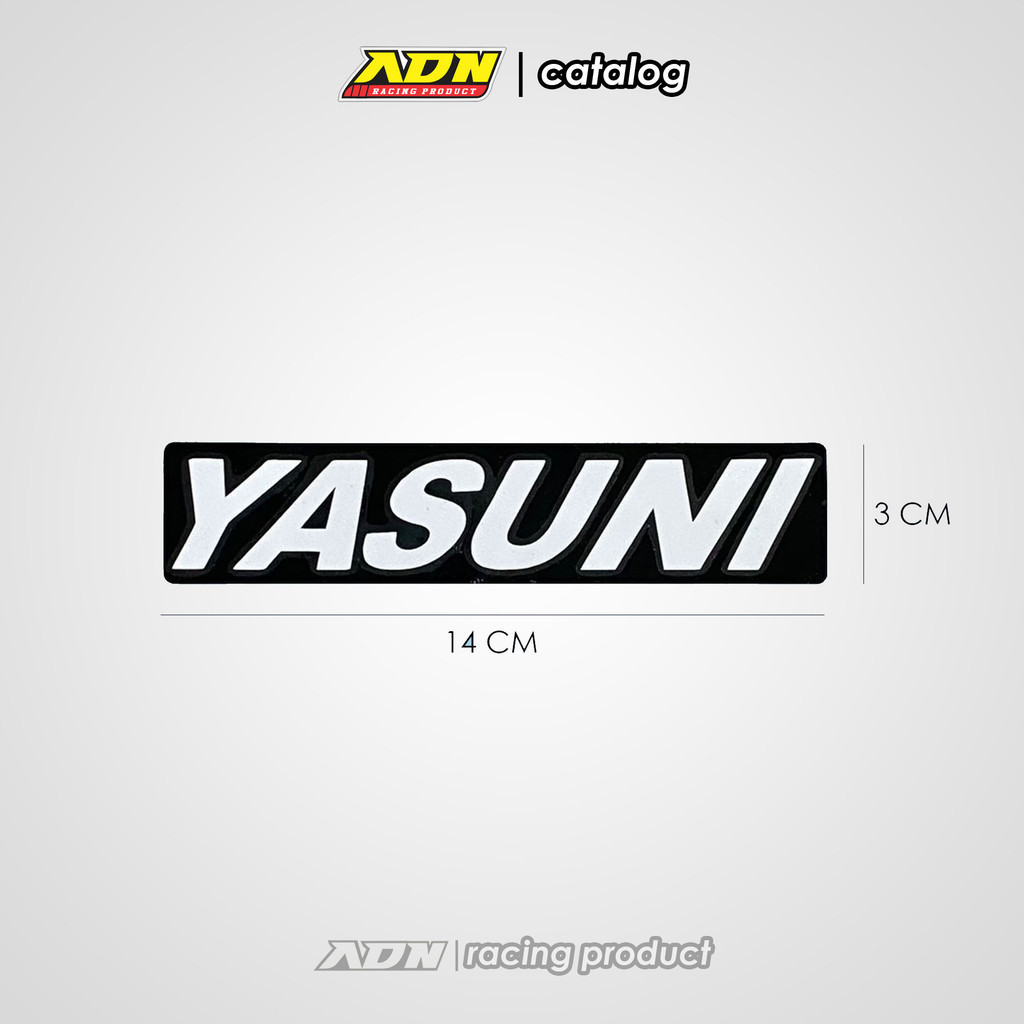 สติ๊กเกอร์ซิลเนียร์ไอเสีย Yasuni