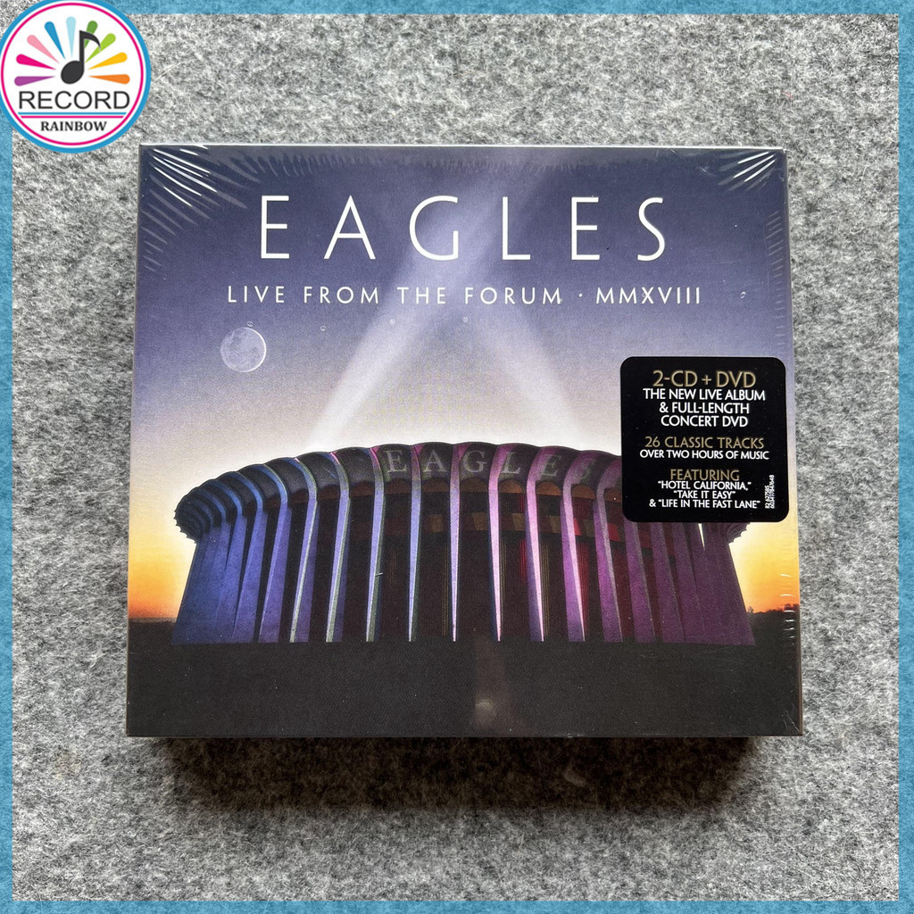 Eagles Live From The Forum MMXVIII 2CD+DVD Original Album [Sealed] Brand New