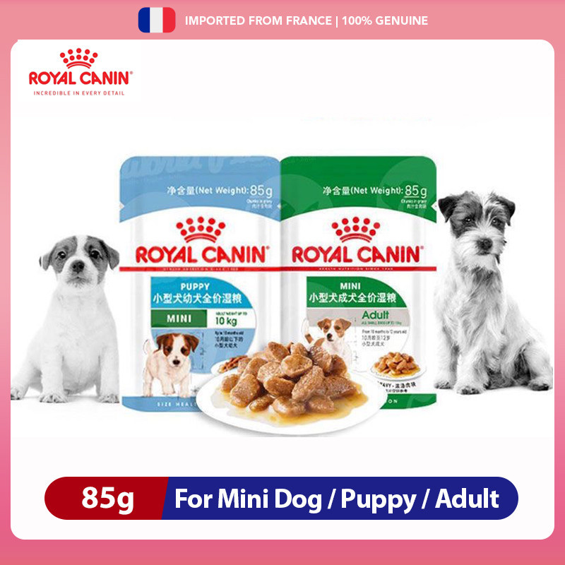 Royal Canin Mini Wet Dog Food Health Nutrition Food for Adult & Puppy 85g