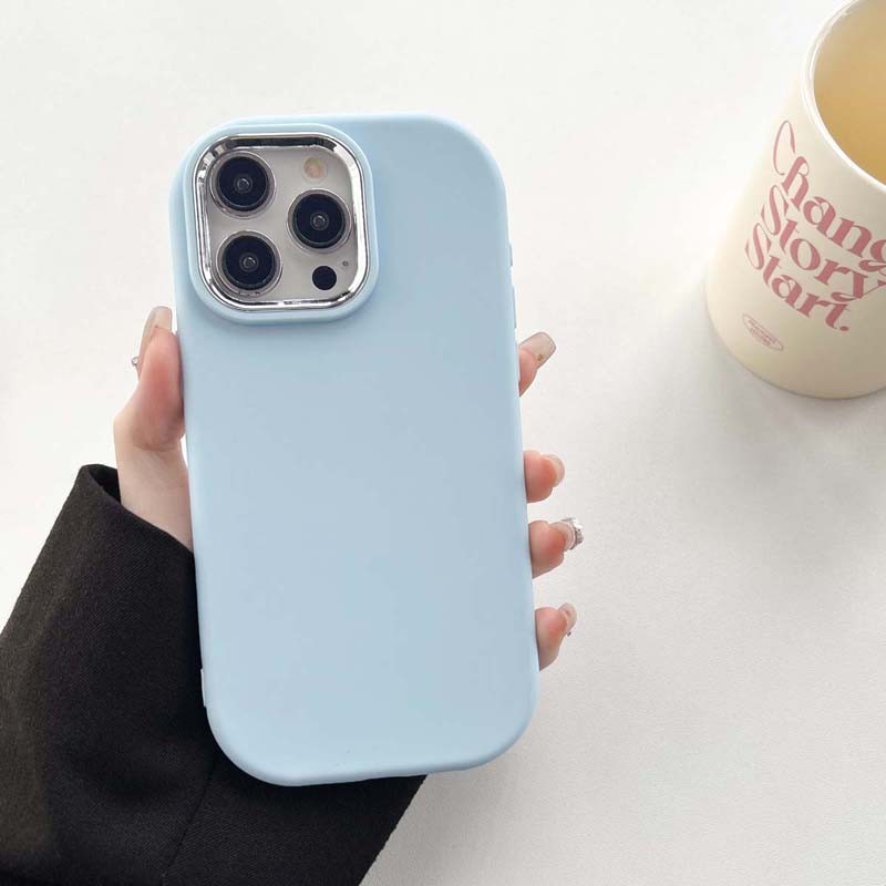 เคสโทรศัพท์สําหรับiphone 16 Pro Max MacaronสีปลอกสําหรับiPhone 16 15 14 13 Pro Max 16 15 14 Plus 13 Miniปกหลัง