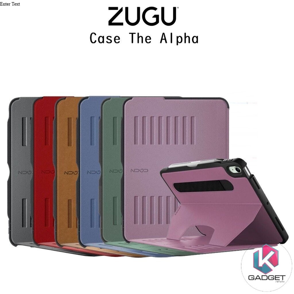 Zugu Case The Alpha เคสหนังกันกระแทกเกรดพรีเมี่ยม เคสสำหรับ iPad Gen7/8/9/ Pro11/Pro12.9/ Air4/5/Gen