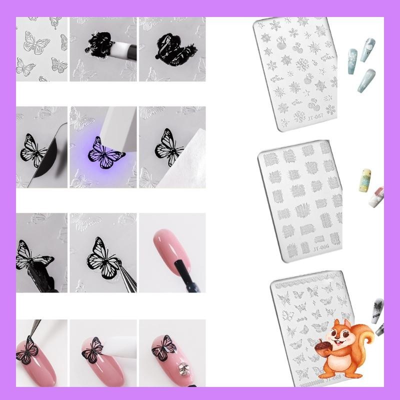 Siy ซิลิโคนเล็บแสตมป์แม่พิมพ์คริสตัลอีพ็อกซี่แกะสลักแม่พิมพ์เล็บหรูหรา Embellishments Moulds ซิลิโคนเครื่องประดับทําเครื่องมือ