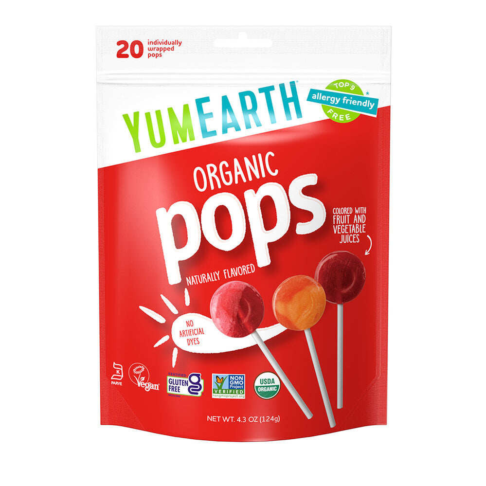 YumEarth Fruit Organic Pops 20pops | อมยิ้มออร์แกนิก