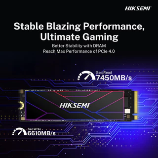 HIKSEMI FUTURE SERIES SSD 1024GB PCIe Gen4 x 4 NVMe READ 7450MB/s WRITE 6600MB/s WARRANTY 5 YEARS