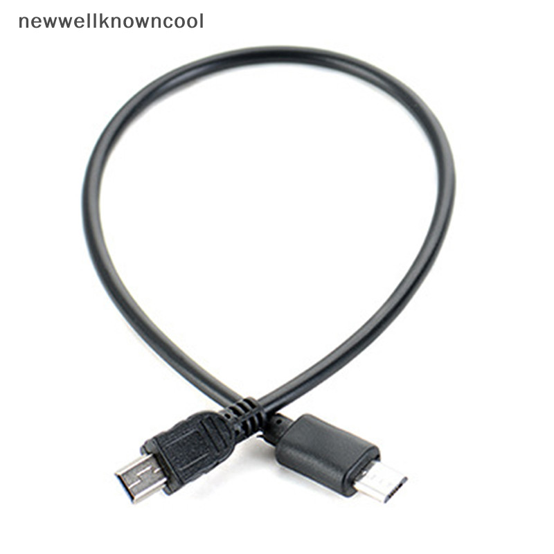 Newwellknowncool Micro USB Male To Mini USB Male Data Adapter Converter Cable Cord
 อ่า