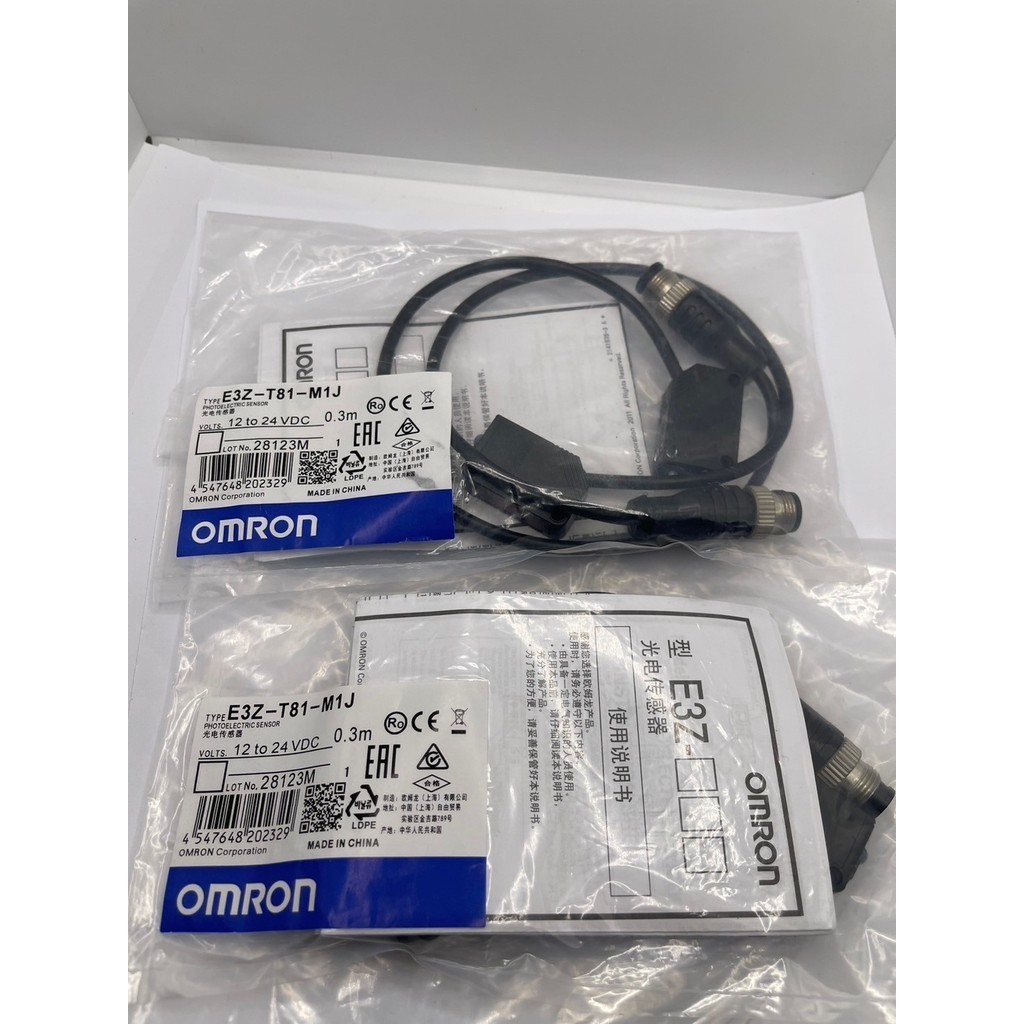 ของใหม่! E3Z-T81-M1J งานแท้ ล้างสต๊อกพร้อมส่ง  Sensor เซ็นเซอร์ สินค้าพร้อมส่งในไทย ส่งทุกวัน