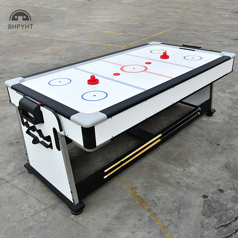 Shpyht 8 ชิ้น/เซ็ตพลาสติกมาตรฐาน 60 มม. Strikers Air Hockey Pushers และ Pucks เปลี่ยนสําหรับตารางเกมเป้าหมายอุปกรณ์เสริมใหม่ – โปรปัง