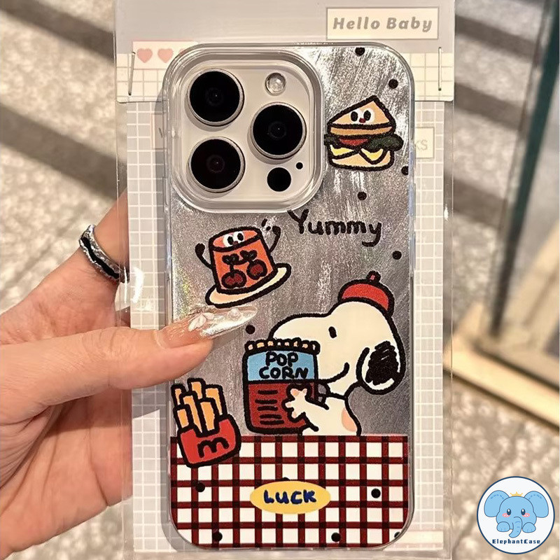 กล่องลูกสุนัขการ์ตูนแสนสุขน่ารักสำหรับSamsung A12 A14 A05s A05 A13 A20 A15 A11 A03 A50 A21s A04s A23 A25 A34 A53 A51 A33
