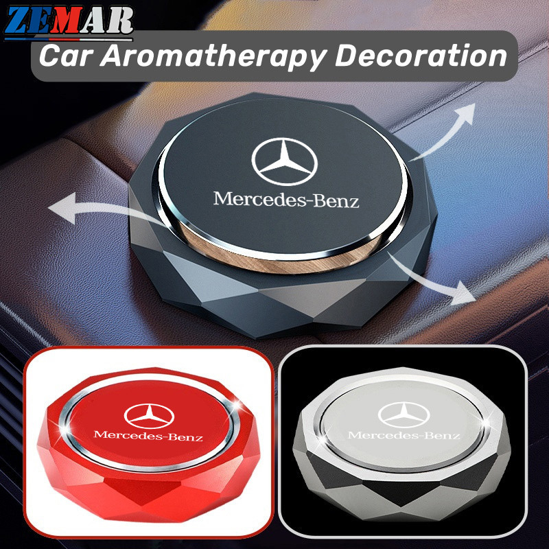Mercedes Benz เครื่องหอมปรับอากาศ น้ําหอมรถยนต์ ของตกแต่งภายในรถยนต์ เครื่องประดับ กลิ่นหอม สําหรับ Benz C Class W207 W211 W205 W212 W204 W220 W206 W124 W213 W218 W222