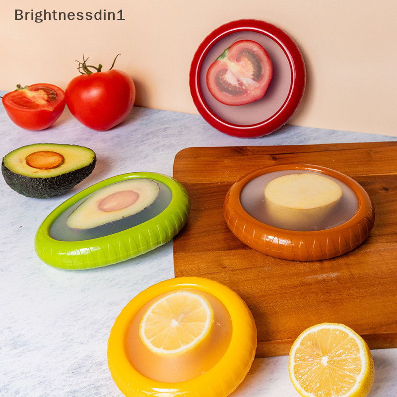 [Brightnessdin1] 1pc ทําความสะอาดง่าย Gadgets ครัวอาหารผักผลไม้นํากลับมาใช้ใหม่ Airtight Fresh Storage กล่องเก็บสําหรับผลไม้และผัก Boutique
