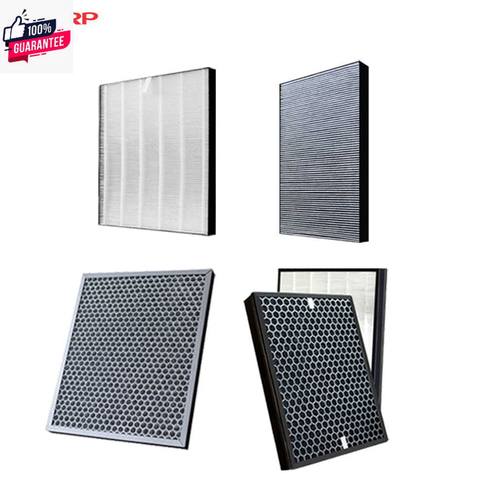 SHARP ไส้กรอง กรอง HEPA CARBON กรองฝุ่น PM 2.5 กลิ่น สาร มีกระดาษกรองหยาใช้กัรุ่นFP-J30TA FP-J30LA F