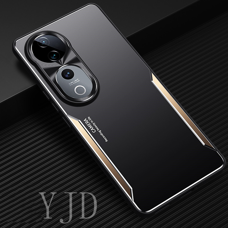 เคสสําหรับ Vivo V40 Pro อลูมิเนียมอัลลอยด์โลหะรวมทุกอย่างเคสโทรศัพท์กันกระแทก