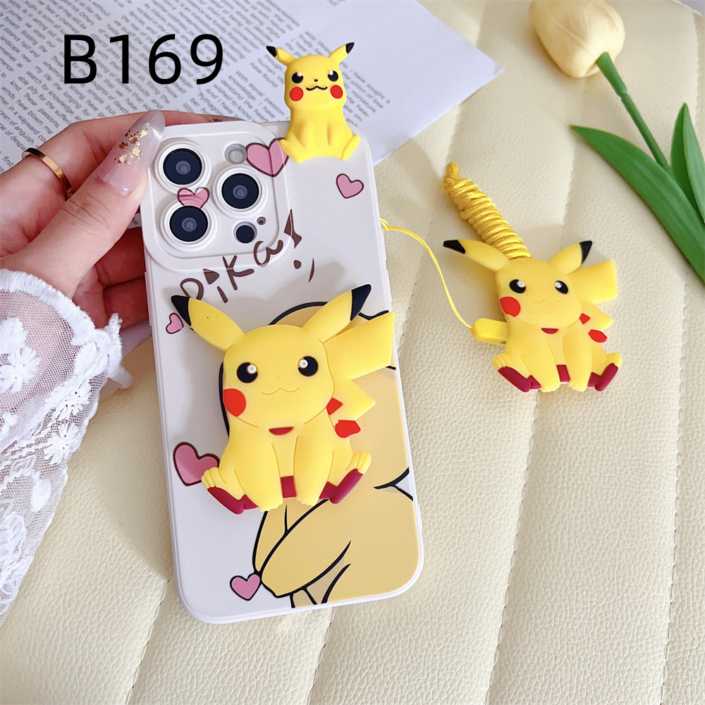 Pikachu เคสโทรศัพท์การ์ตูนRealme RMX3572 RMX3574 RMX3581 RMX3612 RMX3624 RMX3627 RMX3630 RMX3660 ปลอ