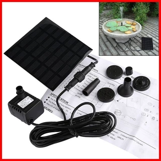 🚚 ส่งจากกรุงเทพ🚚 Solar Pump น้ำพุโซล่าเซลล์ ปั๊มน้ำพุ(เล็ก) น้ำพุพลังงานแสงอาทิตย์ solar powered fountain pump