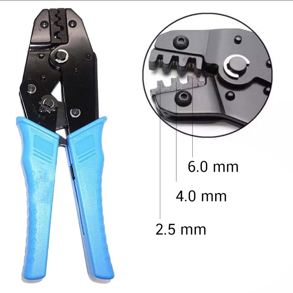 คีมย้ำหางปลา MC4  ข้อต่อสายโซล่าเซลล์