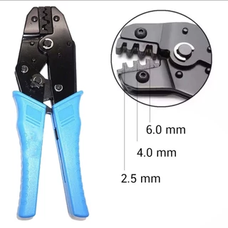 【COD】คีมย้ำหางปลา คีมย้ำ MC4 Crimping Tool ข้อต่อสายโซล่าเซลล์ ขนาด 2.5/ 4/ 6 ย้ำสายออกมาสวย