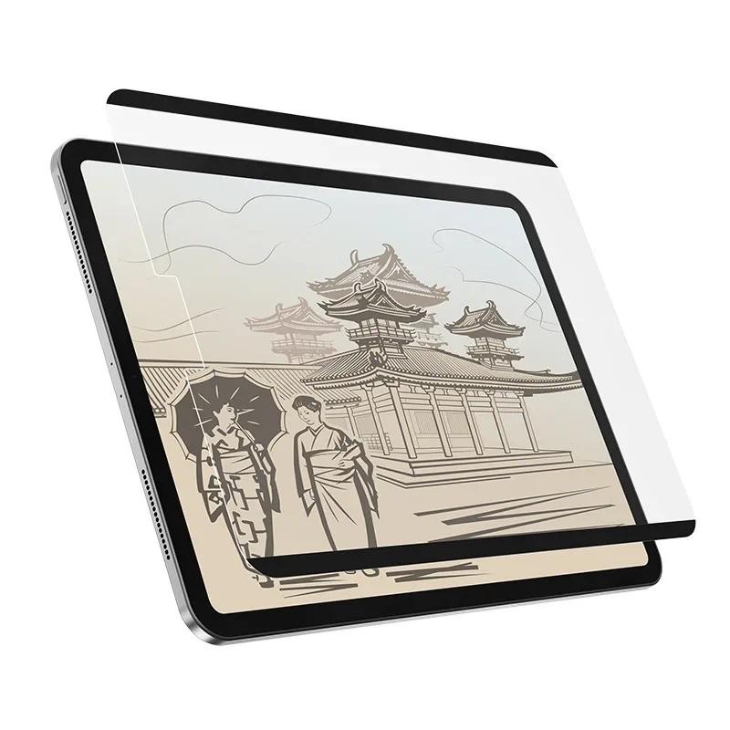 สําหรับ Microsoft Surface Pro 11/10/9 Surface Pro 7 12.3 "Pro 4 3 5 Pro 6 Go 1 Go 2 Magnetic Screen Protector Soft Film Matte ภาพวาดที่ถอดออกได้ Flim