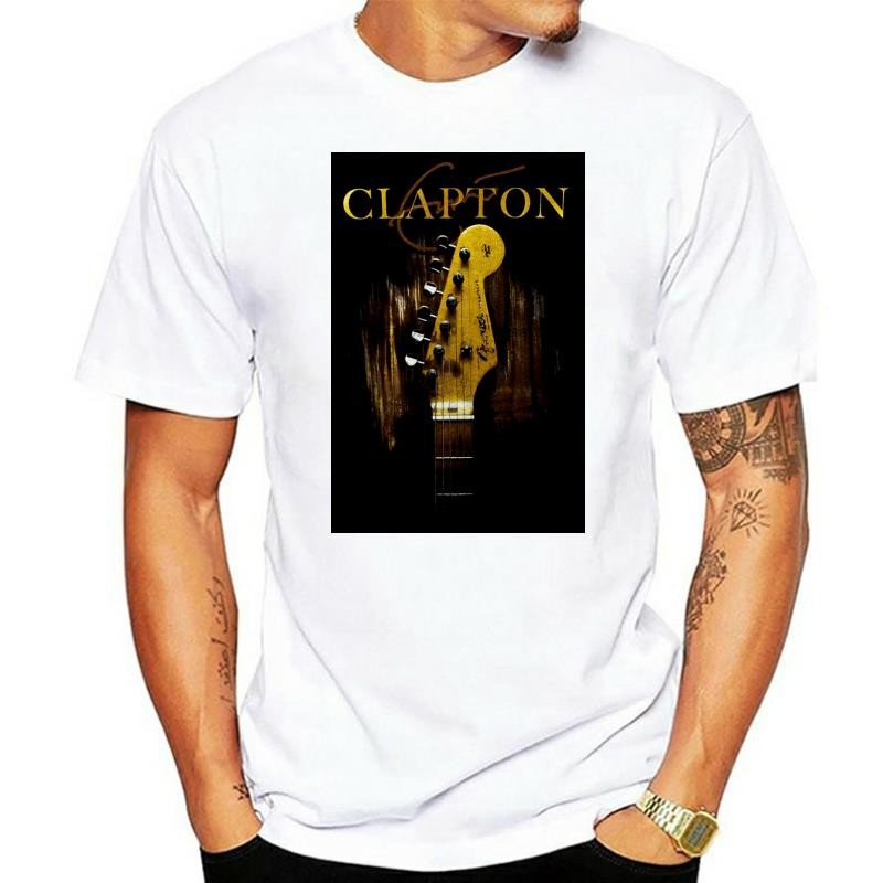 เสื้อยืดกีตาร์ ERIC CLAPTON Classic ของแท้ S-3XL ใหม่