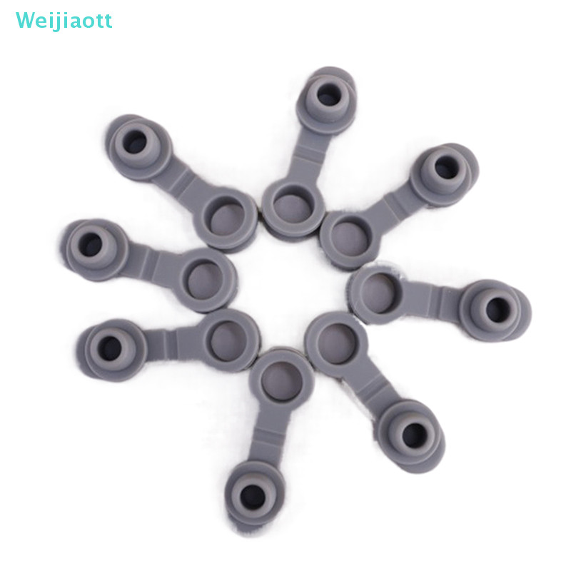 Weijiaott 10/20pcs Universal ซิลิโคนปิดผนึกขวดฟาง Grommets Stopper ฝาปิดปลั๊กฟางเปลี่ยน Tumbber 20/30Oz ถ้วยเก็บความร้อนAO