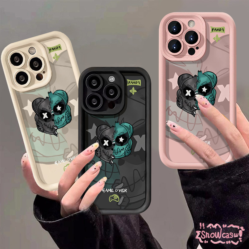 การ์ตูนหมีน่ารัก นุ่มนิ่ม เคสRealme 5 C55 C35 C67 C25 C15 5i 11 C51 C53 C51s C3 C12 7i C21 C31 C20 5 5i 11 C25Y Note 50